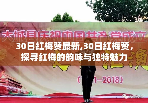 探尋紅梅韻味與魅力的最新篇章，30日紅梅贊
