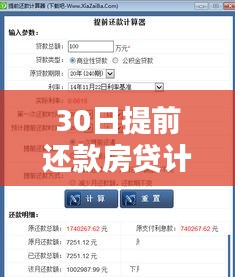 最新房貸計(jì)算器詳解，輕松掌握房貸還款秘籍，提前還款規(guī)劃指南