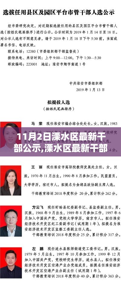 溧水區(qū)干部公示系統(tǒng)革新，智慧公示引領(lǐng)政務(wù)未來