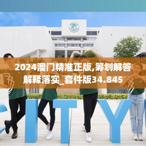 2024澳門精準正版,籌劃解答解釋落實_套件版34.845
