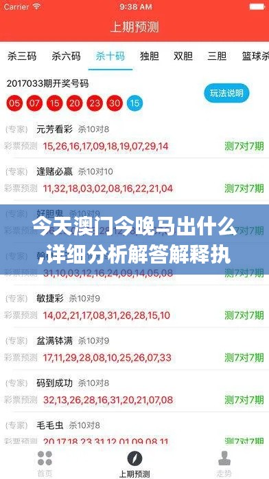 今天澳門今晚馬出什么,詳細(xì)分析解答解釋執(zhí)行_特殊版72.473