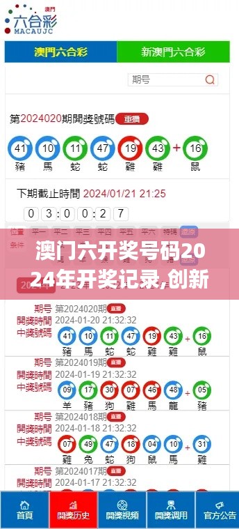 澳門(mén)六開(kāi)獎(jiǎng)號(hào)碼2024年開(kāi)獎(jiǎng)記錄,創(chuàng)新現(xiàn)象解答解釋思路_Device63.693