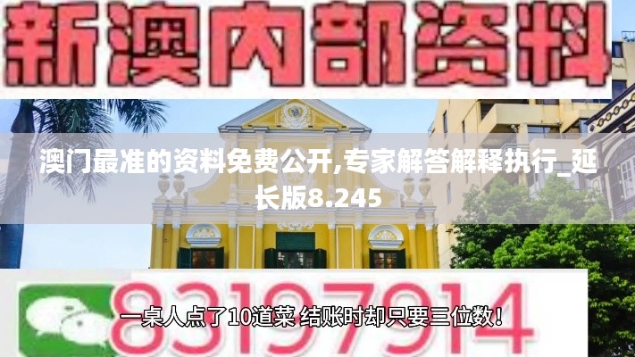 澳門最準(zhǔn)的資料免費(fèi)公開,專家解答解釋執(zhí)行_延長版8.245