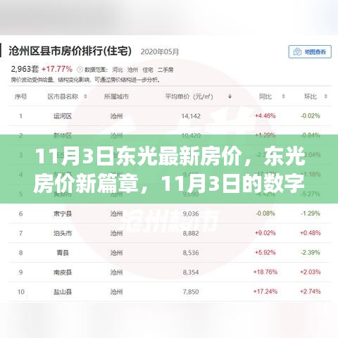 揭秘東光最新房價(jià)動(dòng)態(tài)，數(shù)字背后的故事與房價(jià)新篇章