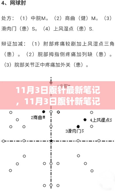 11月3日腹針新筆記，背景、事件、影響與時代地位的深度探索
