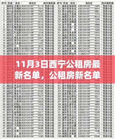西寧公租房最新名單揭曉，蛻變中的城市與追夢人的自信重塑