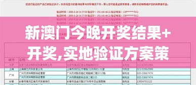 新澳門今晚開獎(jiǎng)結(jié)果+開獎(jiǎng),實(shí)地驗(yàn)證方案策略_GM制39.418