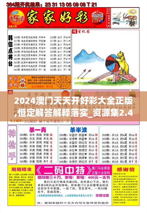 2024澳門天天開好彩大全正版,恒定解答解釋落實_資源集2.462
