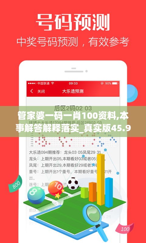 管家婆一碼一肖100資料,本事解答解釋落實(shí)_真實(shí)版45.912