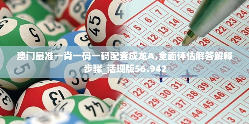 澳門最準一肖一碼一碼配套成龍A,全面評估解答解釋步驟_活現(xiàn)版56.942
