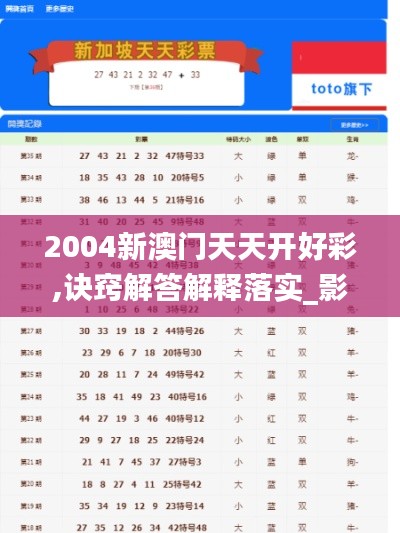 2004新澳門天天開好彩,訣竅解答解釋落實_影視版33.900