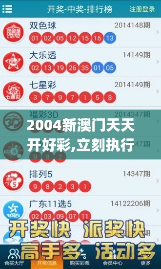 2004新澳門天天開好彩,立刻執(zhí)行計劃調(diào)整_軟件版27.104