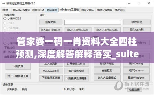 管家婆一碼一肖資料大全四柱預(yù)測,深度解答解釋落實_suite79.895