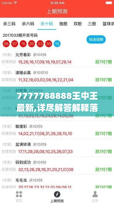 7777788888王中王最新,詳盡解答解釋落實_vShop69.278
