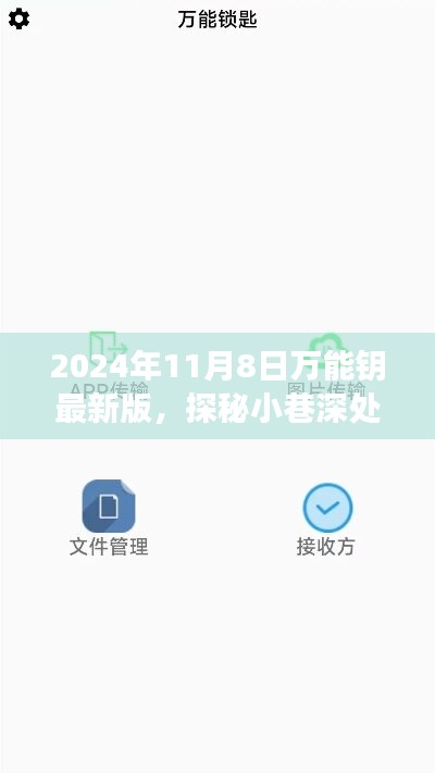探秘小巷深處的寶藏，萬能鑰匙最新版與美食秘境的奇遇（2024年11月8日）