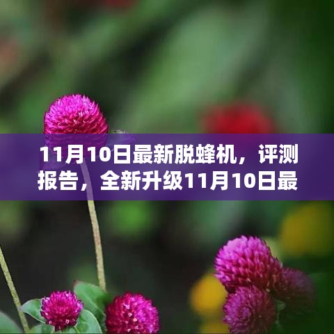 最新脫蜂機(jī)評(píng)測(cè)報(bào)告，深度解析全新升級(jí)脫蜂機(jī)性能與特點(diǎn)
