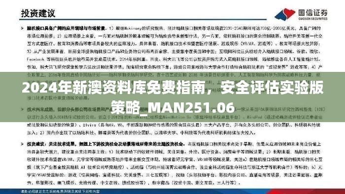 2024年新澳資料庫免費(fèi)指南，安全評估實(shí)驗(yàn)版策略_MAN251.06