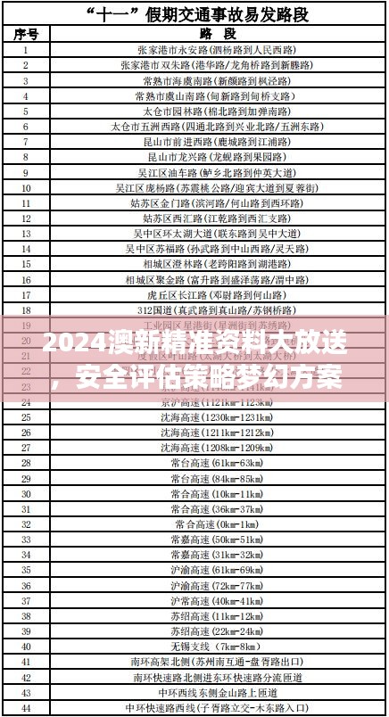 2024澳新精準(zhǔn)資料大放送，安全評(píng)估策略夢(mèng)幻方案PYE553.78