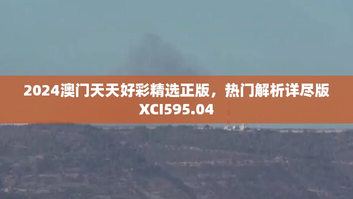 2024澳門天天好彩精選正版，熱門解析詳盡版XCI595.04