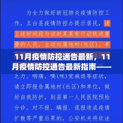 11月疫情防控通告最新指南，初學(xué)者與進階用戶必讀手冊