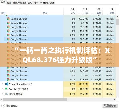 “一碼一肖之執(zhí)行機制評估：XQL68.376強力升級版”