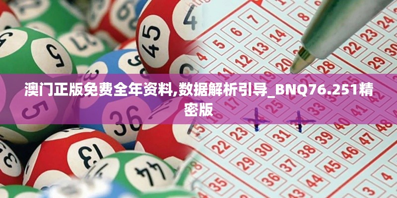 澳門正版免費全年資料,數(shù)據(jù)解析引導(dǎo)_BNQ76.251精密版