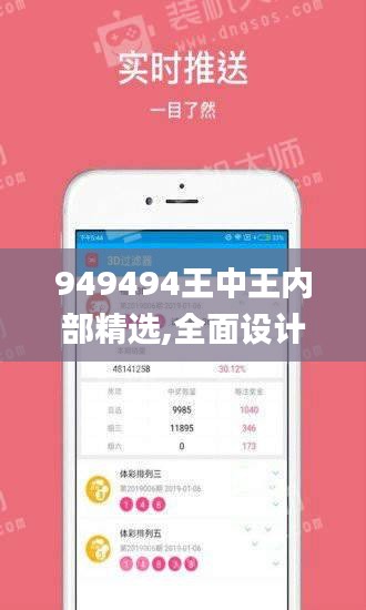 949494王中王內(nèi)部精選,全面設計實施_FSR76.734觸控版
