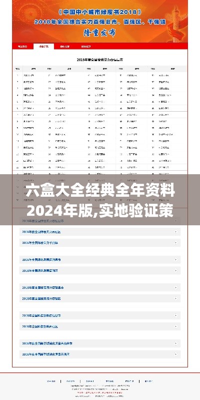 六盒大全經(jīng)典全年資料2024年版,實地驗證策略具體_QVX76.538增強版