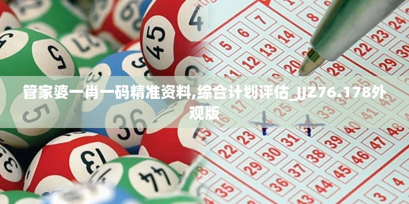 管家婆一肖一碼精準資料,綜合計劃評估_JJZ76.178外觀版