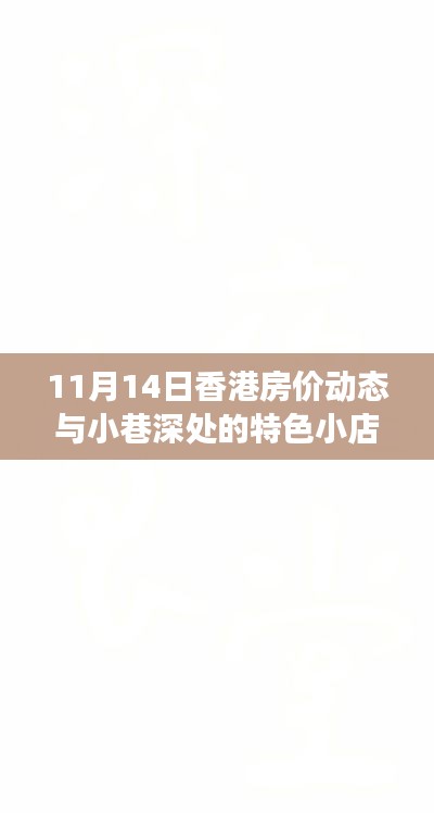 11月14日香港房價動態(tài)與小巷深處的特色小店探秘，背后的故事與最新消息新聞
