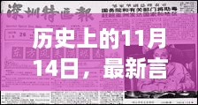 歷史上的11月14日，最新言情完結(jié)小說(shuō)的魅力與影響探究
