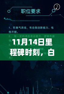 11月14日里程碑時刻，白洋淀科技城最新動態(tài)與消息