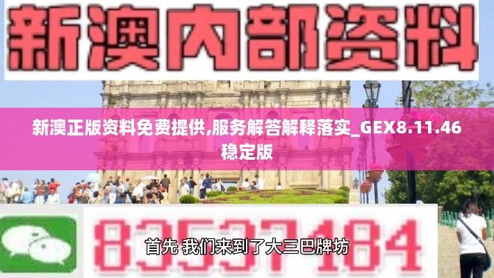 新澳正版資料免費提供,服務(wù)解答解釋落實_GEX8.11.46穩(wěn)定版