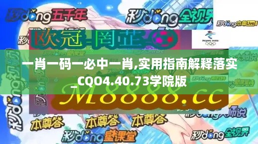 一肖一碼一必中一肖,實(shí)用指南解釋落實(shí)_CQO4.40.73學(xué)院版