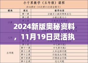 2024新版奧秘資料，11月19日靈活執(zhí)行方案_GFO2.59.58真實(shí)版本