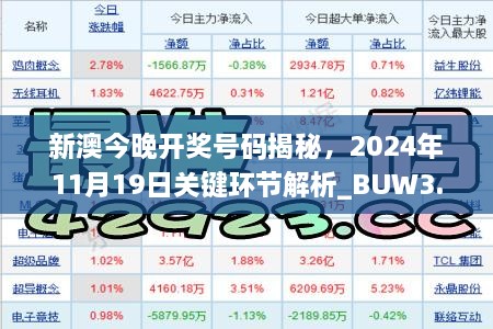 新澳今晚開獎(jiǎng)號(hào)碼揭秘，2024年11月19日關(guān)鍵環(huán)節(jié)解析_BUW3.44.90手機(jī)版
