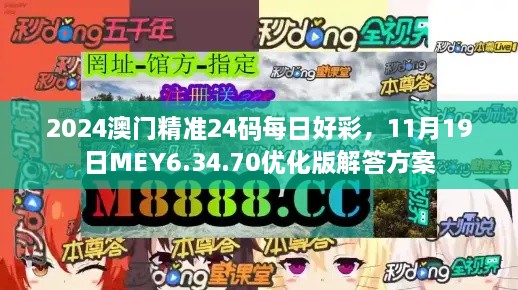 2024澳門精準(zhǔn)24碼每日好彩，11月19日MEY6.34.70優(yōu)化版解答方案