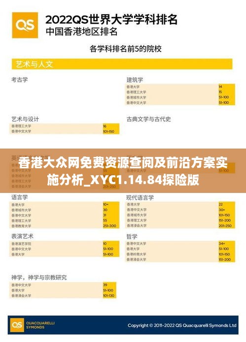 香港大眾網免費資源查閱及前沿方案實施分析_XYC1.14.84探險版