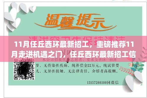 任丘西環(huán)最新招工信息火熱發(fā)布，11月走進職業(yè)夢想之門