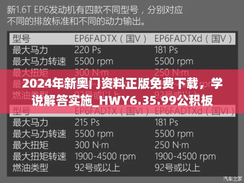 2024年新奧門資料正版免費(fèi)下載，學(xué)說(shuō)解答實(shí)施_HWY6.35.99公積板