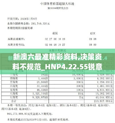 新澳六最準(zhǔn)精彩資料,決策資料不規(guī)范_HNP4.22.55銳意版