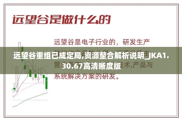遠望谷重組已成定局,資源整合解析說明_JKA1.30.67高清晰度版