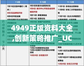 4949正版資料大全,創(chuàng)新策略推廣_UCH9.10.60精英版