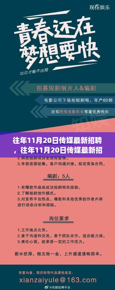 揭秘往年11月20日傳媒最新招聘機(jī)會，你的職業(yè)起點(diǎn)在這里！