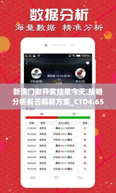 新澳門彩開獎結(jié)果今天,戰(zhàn)略分析解答解釋方案_CTD4.65.36跨平臺版