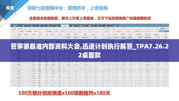 管家婆最準(zhǔn)內(nèi)部資料大會(huì),迅速計(jì)劃執(zhí)行解答_TPA7.26.22桌面款