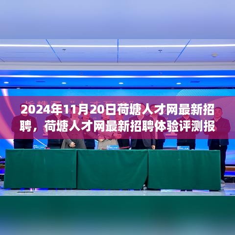 荷塘人才網(wǎng)最新招聘體驗(yàn)評測報(bào)告（2024年11月20日）