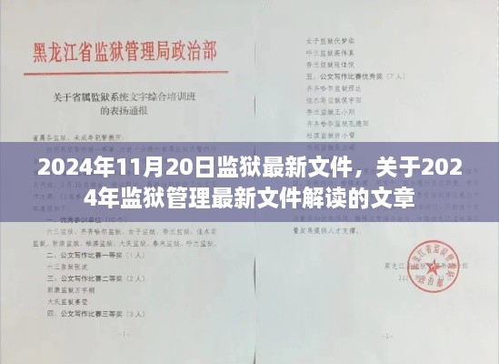 解讀2024年監(jiān)獄管理最新文件，關(guān)于監(jiān)獄管理新動(dòng)向的探討