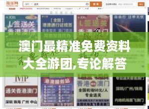 澳門最精準(zhǔn)免費(fèi)資料大全游團(tuán),專論解答解釋落實(shí)_激勵(lì)版INC9.15