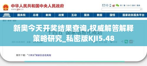 新奧今天開(kāi)獎(jiǎng)結(jié)果查詢,權(quán)威解答解釋策略研究_私密版KJI5.48